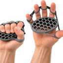 LIONTEK TEKGRIP Hand Grip Strengthener & Finger Exerciser, Dual-Action Grip and Extension Trainer with 3 Progressive Resistance Levels