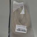 SEIKEA Cheer Ponytail Hair Piece, 16" Straight Cheerleader Hairpiece Ponytail Extension for Cheerleader Competition, Dance Ash Blonde with Light Blonde Highlights