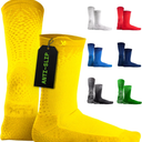 LUX Sports ProCleat Performance Grip Socks GripArray™ - Athletic Socks for Performance Sports - Grip Socks for Men and Women