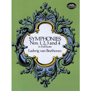 Symphonies Nos. 1, 2, 3 and 4 in Full Score (Dover Orchestral Music Scores)