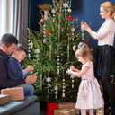 Christmas Tree Decoration Snowflake Icicle Drop Hanging Ornaments Crystal Ornaments Xmas Pendant 18pcs Winter Holiday Frozen Party Decorations Acrylic Christmas Supplies (Transparent)