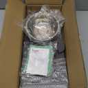 Vantic Elevated Dog Bowls, Adjustable Raised Dog Bowl Stand for Small Puppy and Cats, Sturdy Bamboo Pet Food Feeder with 2 Stainless Steel Dishes, Gray (Grey)