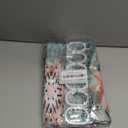 Torich Abstract Boho Floral Botanical Shower Curtain, Bohemian Mid Century Morden Teal Decor Bathroom Curtains, Waterproof Fabric Shower Curtains Set with Hooks 36X72