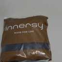 INNERSY Period Underwear for Women High Waisted Leak-Proof Postpartum Menstrual Panties 3-Pack (Medium, Classic Black)