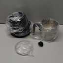 Detachable Milk Frother, Food Grade Stainless Steel 17oz Electric Milk Steamer, Easy Clean with Dishwasher Safe,Automatic Hot/cold Foam Maker Hot Chocolate Maker, 120v, Stainless Steel