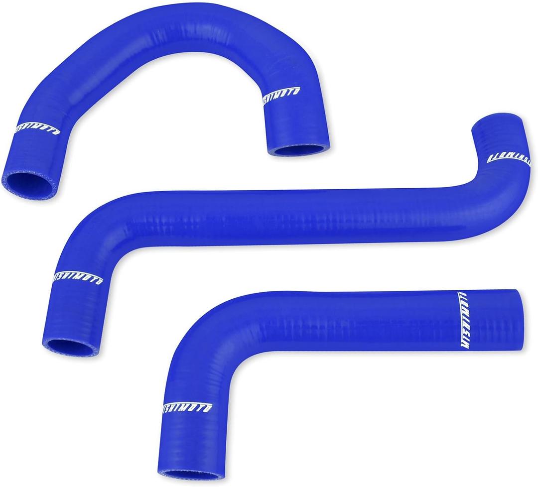 Mishimoto MMHOSE-GTO-04BL Silicone Radiator Hose Kit Fits Pontiac GTO 2004 Blue