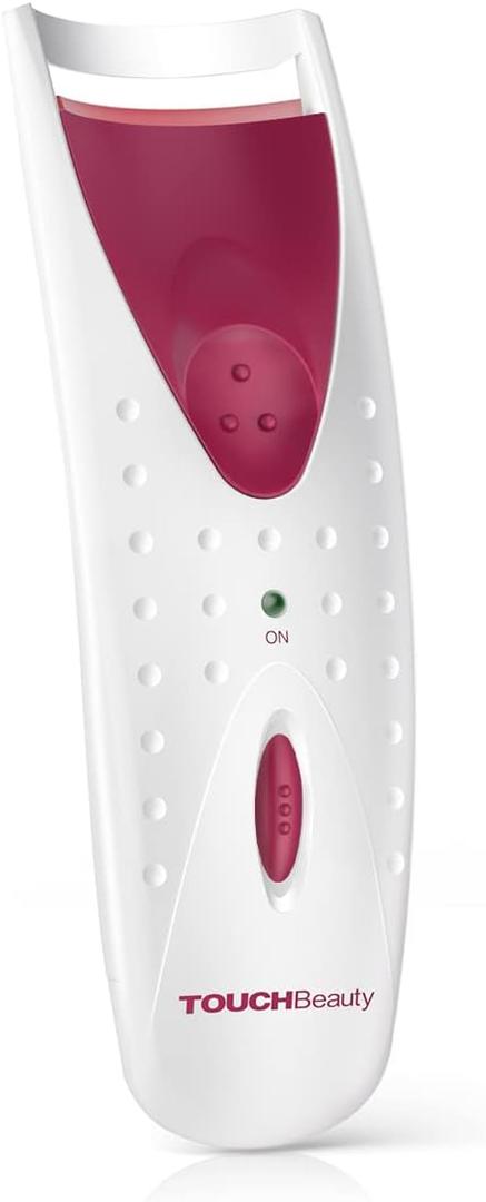 TOUCHBeauty Professional Heated Eyelash Curler with Silicone Refill Pad Curling Tool for Women Long Lasting Eyelashes TB-2003B