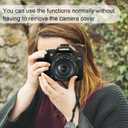 Easy Hood Camera Case for Canon EOS R10 Mirrorless Camera, Anti-Scratch Soft Silicone Rubber Case Protective Body Housing Protector Skin Cover-Black