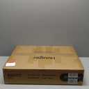 Huuger Narrow End Table with Charging Station, USB-C Port, Fluted Nightstand with Storage Cabinet, Back Rack, Side Table for Small Spaces, 13.4  23.6 Inch Night Stand with Storage, Natural