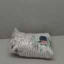 JELLYMONI 100% Natural Cotton 3pcs Striped Duvet Cover Sets, White Duvet Cover with Grey Stripes Pattern Printed Comforter Cover,with Zipper Closure & Corner Ties(Queen Size) (0604)