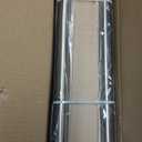 2 Pack Warm Gold Curtain Rods for Windows 48 to 84 Inches Adjustable Length Heavy Duty 1" Diameter Brass Window Curtain Rod with Solid Metal Finials for Outdoor Farmhouse Bedroom Kitchen Living Room