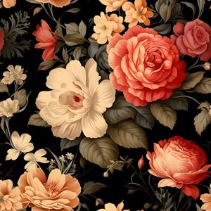 Floral Peel and Stick Wallpaper,Removable Contact Paper for Walls