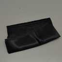 VACVELT Charmeuse Satin Fabric by The Yard, 60 Inch Wide Black Satin Fabric Shiny & Soft Cloth Fabric, Silky Satin Fabric for Bridal Dress, Wedding Decorations, Crafts, Sewing, Draping (1 Yard)