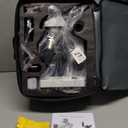 Compound Trinocular Microscope, 40X-5000X Magnification, Research Grade Professional Microscope with USB Camera and Mechanical Stage, Microscope for Adults