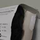 FINITEX Nitrile Disposable LatexFree Gloves Black  3.5mil 100PCS PowderFree Cleaning Medical Exam Food Glove (Large)