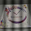 Brown Decorative Wall Clocks for Living Room 16 Inch Solid Wood Clocks Battery Operated Large Farmhouse Wall Clock Silent