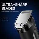 Ufree 3-in-1 Beard Trimmer for Men, Gifts for Men, IPX6 Waterproof Men's Electric Razor Shaver, Hair Mustache Trimmer Professional Clippers, Type-C Body Grooming Kit, Birthday Gifts for Him