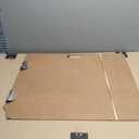 Officemate 23" x 26" Artist Sketch Board with Handle for Drafting Art - Portable Wooden Clipboard for Class, Studio or Field Use (83099) (Large)