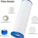 Replacement Pool Filter Compatible with Hayward CX1750RE, C1750, for Unicel C-8417, for Filbur FC-1294, 817-0175P, for Aladdin 27501, 175 Sq. Ft Pool Filter