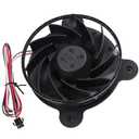 New XY12032BM Refrigerator Fan, XY12032BM Evaporator Fan Motor for Galanz Fridge Freezer Silent Exhaust Cooling DC12V 0.26A Size: 12012032mm