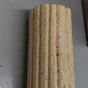 Hardwired LED Wall Sconce,Modern Natural Yellow Travertine Wall Lights for Bedroom with 3000K Warm White,Indoor Wall Lamp for Living Room,Dining Room,Hallway,Stairway,Wall Decor