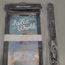 Hiearcool Waterproof Phone Pouch,Underwater Phone Cases Compatible for iPhone 17 16 15 14 13 Pro Max,Waterproof Dry Bag for Cruise Travel Essentials Phone Water Protector Pouch-Black&Bright Red-2Pack