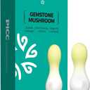 Personal Massage Device Smallest and Strongest Cordless Handheld Massager - Cute & Powerful - Best for Travel - Magic Stress Away - Perfect on Neck Legs Hand Pains and Sports (Yellow)