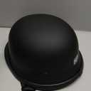 German Style Motorcycle Half Helmet Open Face Adult Men Women DOT Approved Retro Helmet Matte Black