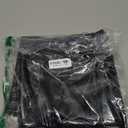 Genuine Leather Full Grain Motorbike Leather Pant, Motorcycle Style (40, Black)