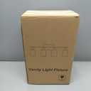 4-Light Vanity Light with Milky White Shades, Brushed Nickel Bathroom Lighting Fixtures Over Mirror, Modern Bathroom Wall Lamp for Mirror Living Room Cabinet Bedroom