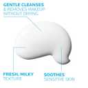 La Roche-Posay Toleriane Dermo Facial Cleanser for Face & Eyes, Gentle Face Wash and Makeup Remover, Milky Texture, Fragrance Free, Preservative Free 200ml