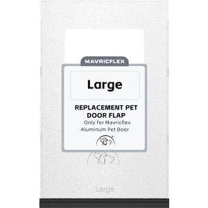 Mavricflex Replacement Pet Door Flap, Easy to Install, Only Compatible with Aluminum Weather Dog Doors for Dogs (L- 11 * 16 1/2)