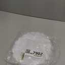 200 Pcs White Organza Tulle Circles, 9.25 Inch Round Organza Bags Jewelry Candy Pouch Christmas Wedding Party Favor Gift Bags