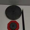 VaygWay LED Flashing Stop Sign Parking Assistant for Garage 7 Large Bright Red Sign, Adjustable Height- Garage Warning Car Stop Indicator Sensors for Vehicles- Bumper Guard for Driveaway