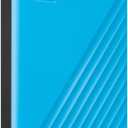 WD 4TB My Passport, Portable External Hard Drive, Blue, backup software with defense against ransomware, and password protection, USB 3.1/USB 3.0 compatible - WDBPKJ0040BBL-WESN