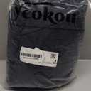 Yeokou Women's Casual Full Zip Up Sherpa Lined Hoodie Sweatshirt Jacket Coat (XX-Large, Darkblue)