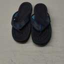 GUBARUN Mens Sport Flip Flops Comfort Casual Thong Sandals Outdoor (13, Blue)