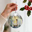 4 x Nativity Scene Christmas Ornament, Jesus Birth Christmas Ornament, Holy Family Decoration, Religious Decor, Christian Holiday Decor, Christian Gifts, Religious Gifts, Gift Exchange, Gift Idea