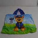 Franco Paw Patrol Kids Beach/Pool/Bath/Camping Hooded Towel Poncho 24" X 22", Absorbent Cotton Cover up, (Official Nickelodeon Product)