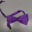 Glitopper 2 Pcs Halloween Costume Accessory Set Include Plush Hatter Top Hat and Purple Tie for Adult Halloween Cosplay Party