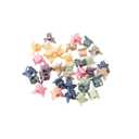 New 2025 10Pcs/Box Mini Cute Matte Hair Claw Clips For Women Barrettes Lovely Black Brown Colorful Hairclip Accessories Jewelry Fashion Trendy Creative Gift