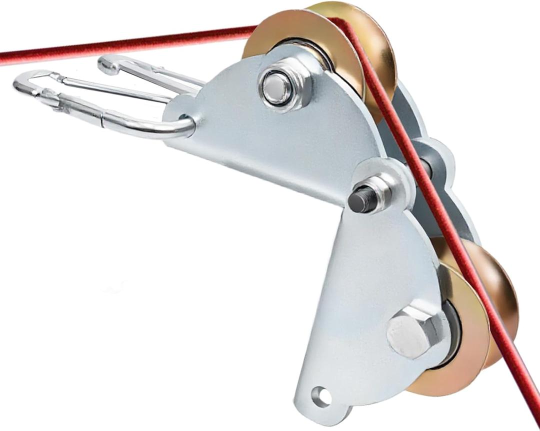 Two-Wheel Portable Pulley Device, Angle-Adjustable Pulley Device, Lifting Equipment, Labor-Saving Transportation Equipment, Products That Enhance Mobility Efficiency