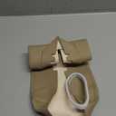 X AUTOHAUX Car Center Console Lid Armrest Seat Box Cover Protector Replacement Microfiber Leather for Acura TL 2009-2014 Dark Beige