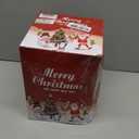 Aoibox 7FT Inflatables Lighted Christmas Tree, Dog Chasing Santa Claus, Blow Up Cute Funny Indoor Outdoor Xmas Decor Lawn Yard Garden Decorations