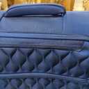 It Luggage Glimmering 22" Softside Carry-On 8 Wheel Expandable Spinner, Ocean Cavern