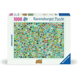 Ravensburger Puzzle 12000629 - Animal Crossing - 1000 Teile Challenge Puzzle fr Erwachsene und Kinder from 14 Years, White