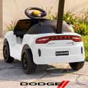 Licensed Dodge Ride on Push Car for Toddlers 1-3 Years with Handle & Music