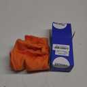 MIULEE Fall Pack of 2 Decorative Outdoor Solid Waterproof Throw Pillow Covers Polyester Linen Garden Farmhouse Cushion Cases for Patio Tent Balcony Couch Sofa 12x20 inch Bright Orange