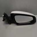 Right Passenger Side Mirror Fits 2013-2015 Toyota RAV4 with Power Heated Turn Signal and Manual Folding Without Blind Spot Match White Replace 87910-0R080 (7Pins)