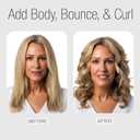 CALISTA Ion Hot Rollers for Long Hair | Hair Roller Clips Included | Heats to 230°F | Dual Voltage | Add Hands-Free Curls, Waves, and Volume (Pink Sands, Short - 12)